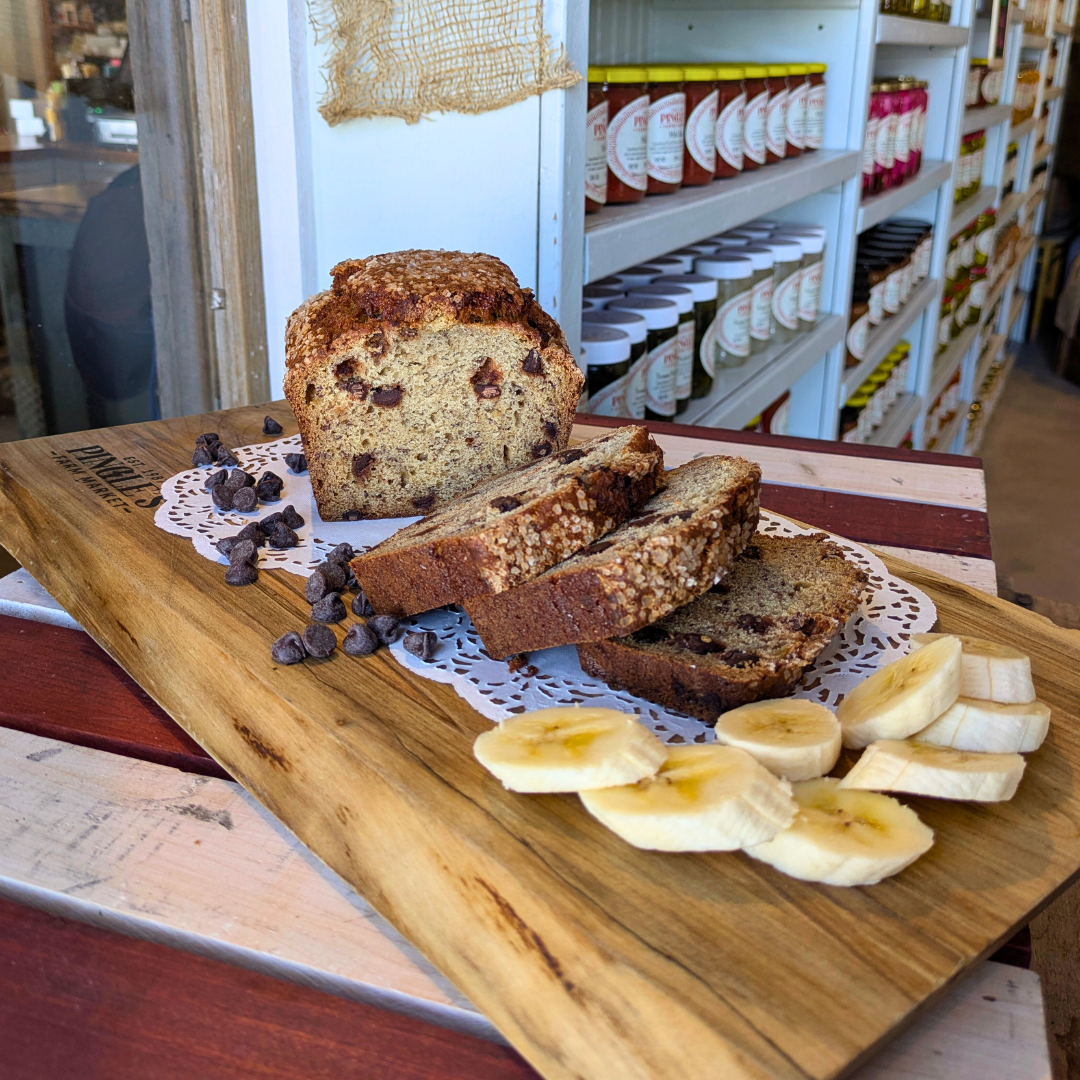 Banana Chocolate Chip Loaf