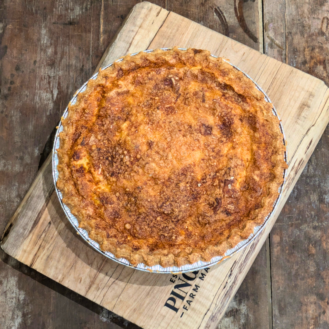 Bacon and Cheddar Quiche