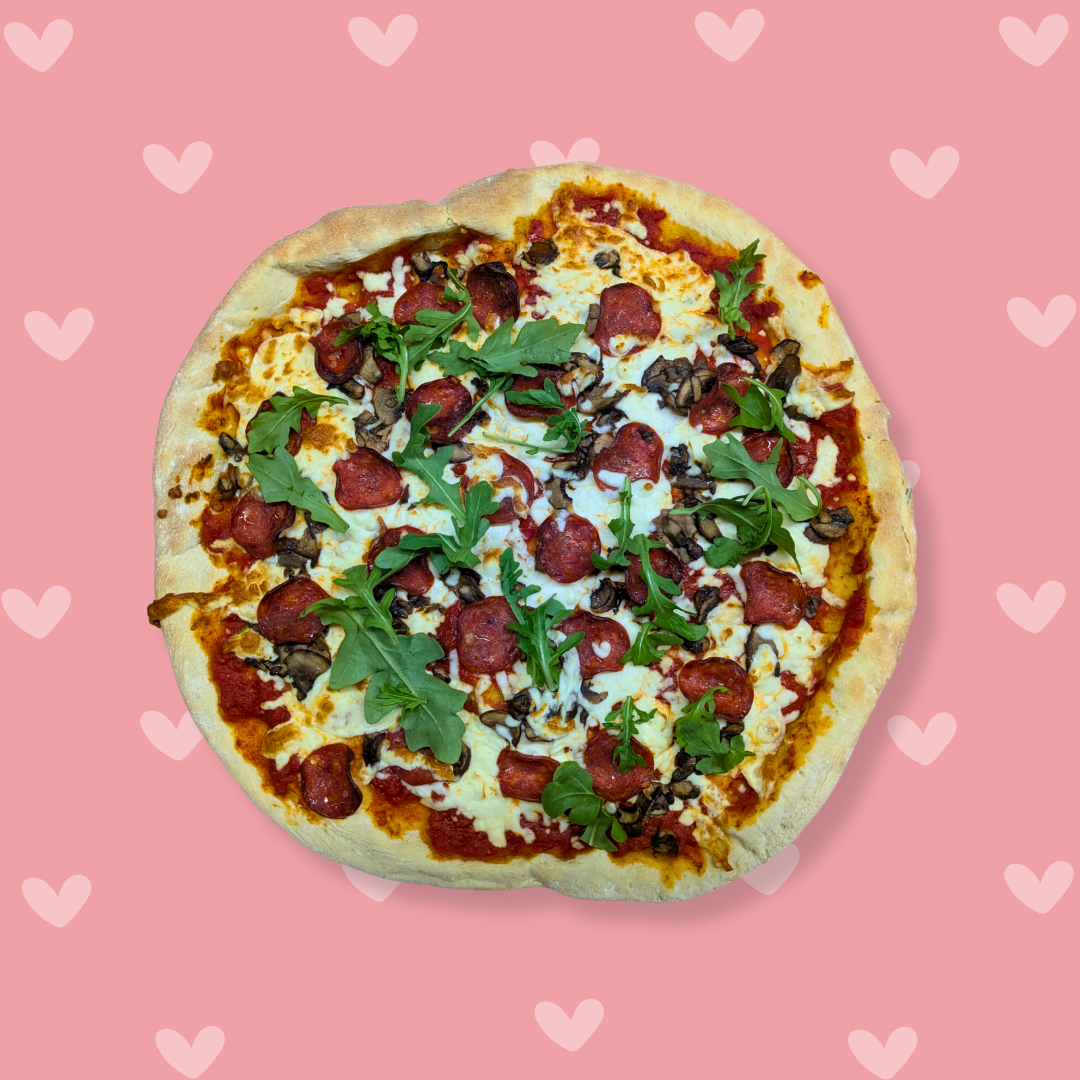 Be My Valentine Pepperoni Pizza